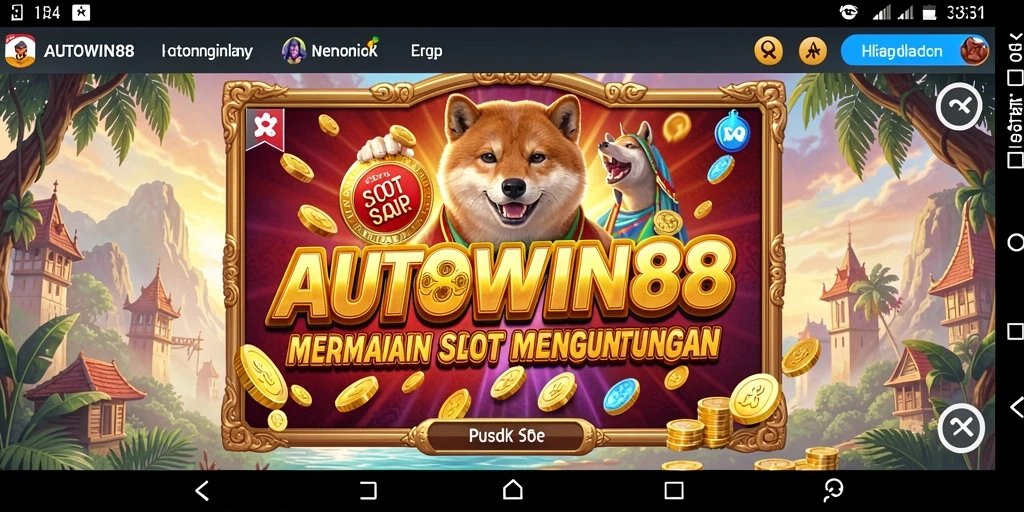Screenshot gameplay slot AUTOWIN88 yang seru dan mengasyikkan.