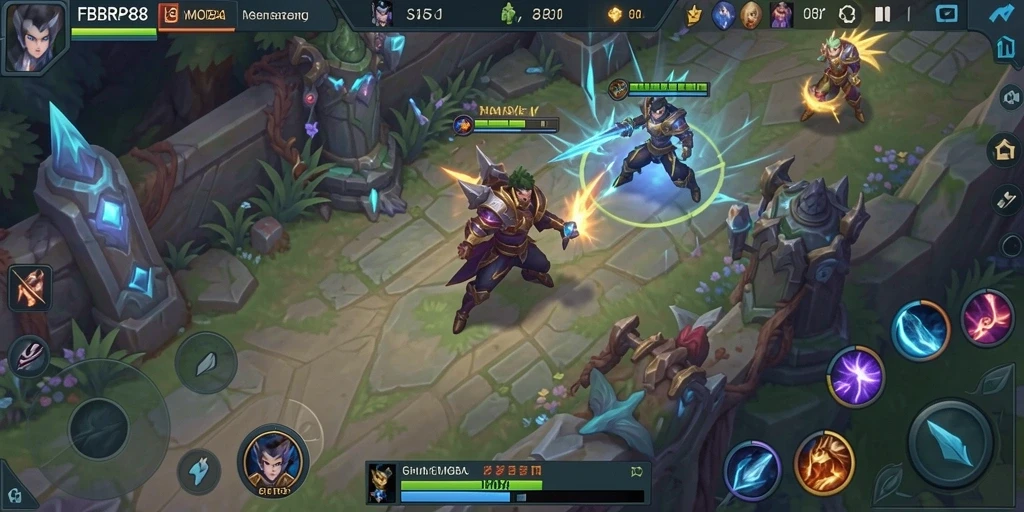 Tampilan gameplay <strong>FBRP88</strong> yang mendebarkan dengan pertarungan karakter.