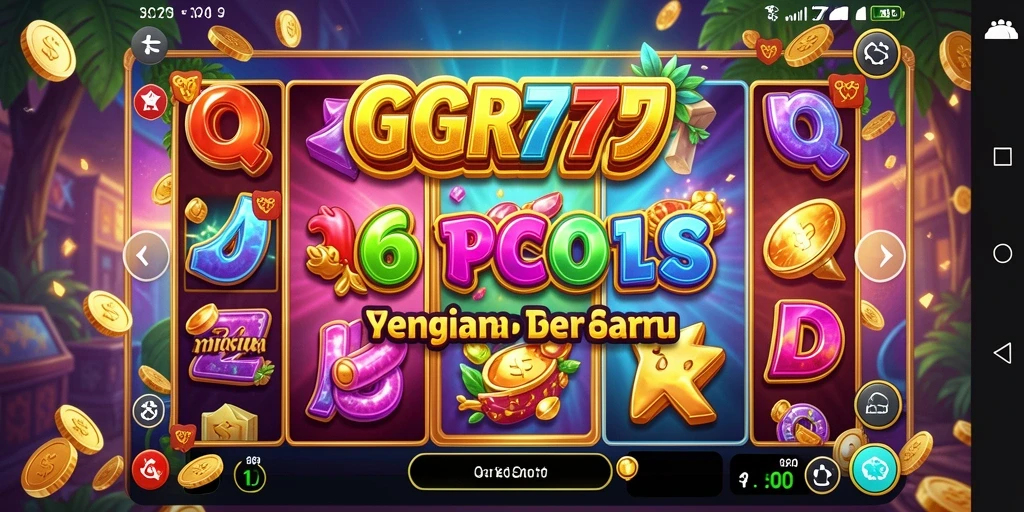 Tampilan gameplay GGR777 yang seru dan penuh warna.