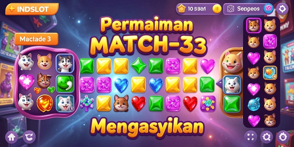 Tampilan gameplay seru dari <strong>INDSLOT</strong> yang penuh warna.