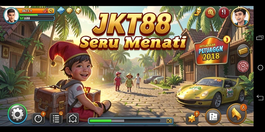 Tampilan gameplay menarik dari JKT88 yang penuh petualangan.