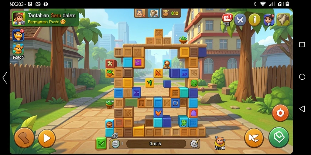 Tampilan gameplay NX303 yang menarik dan penuh tantangan.
