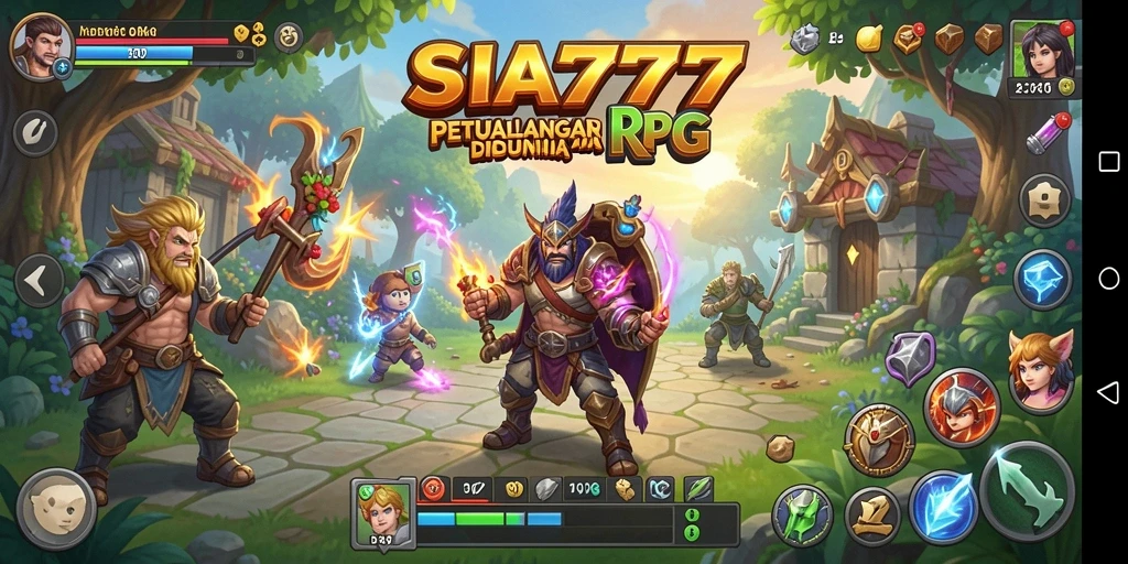 Screenshot menampilkan momen seru dari pertempuran dalam SIA777.