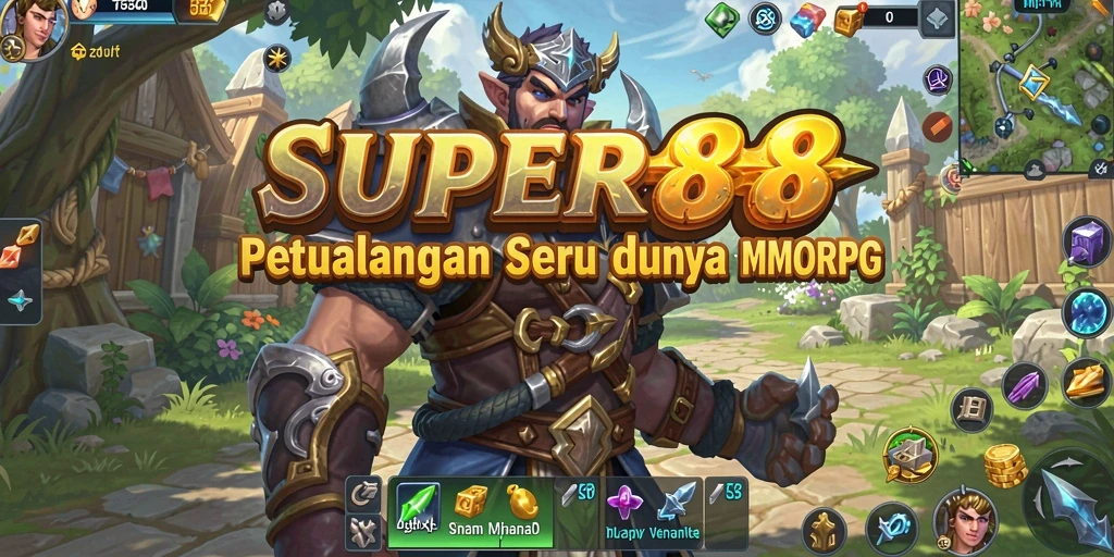 Gameplay seru di dunia fantastis SUPER88 yang penuh tantangan.