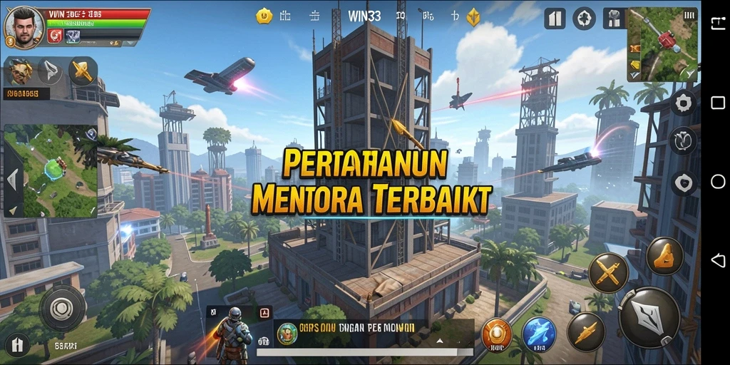 Gameplay Tower Defense yang mendebarkan dan menantang.